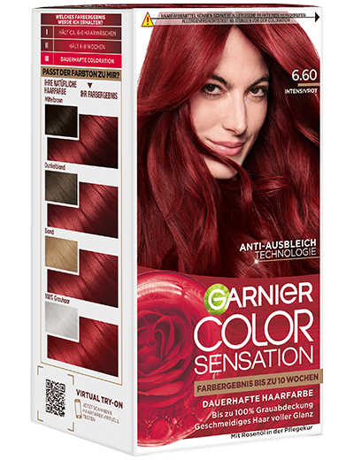 Color Sensation dauerhafte Haarfarbe 6.60 Intensivrot Produktbild